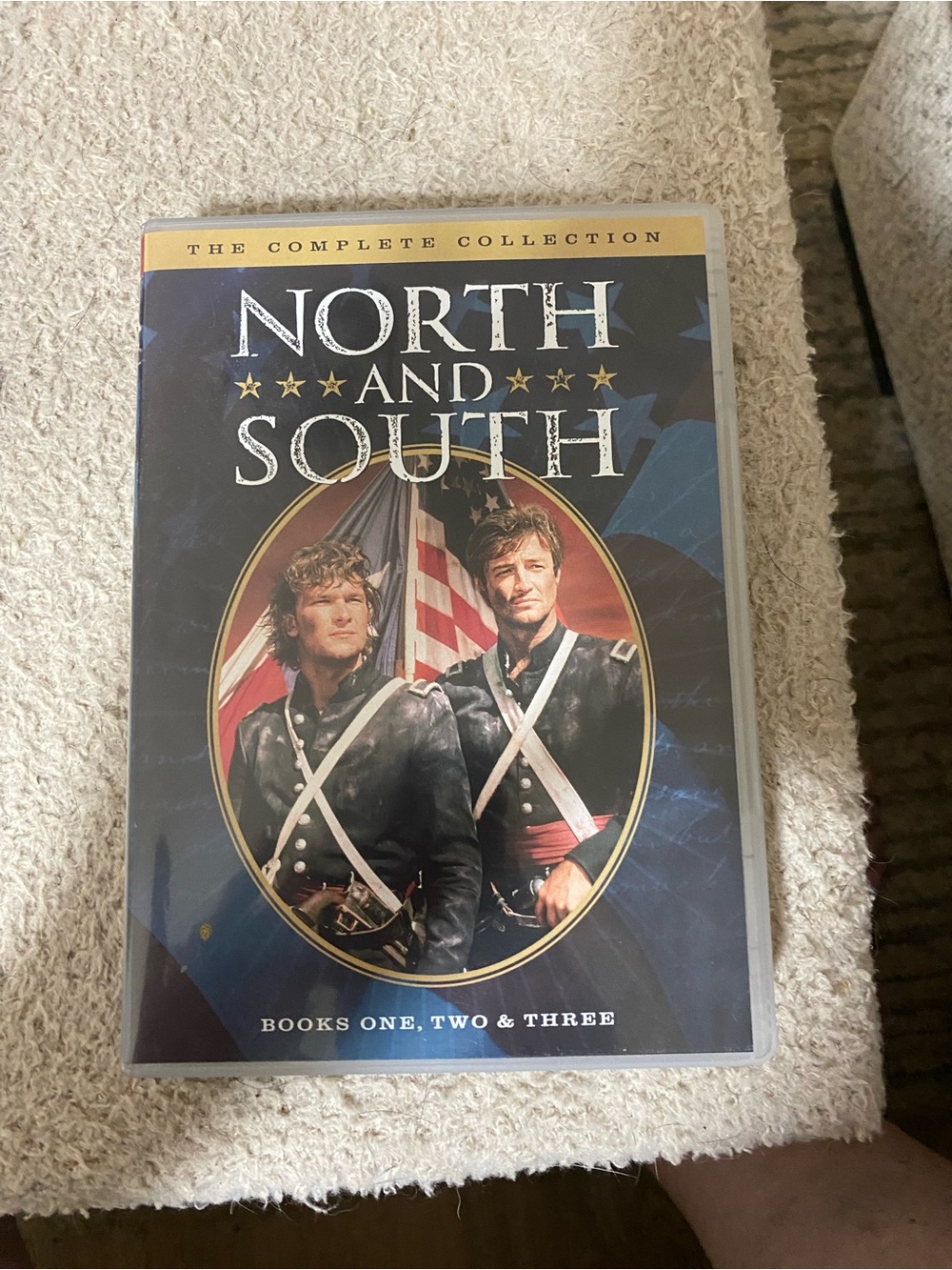 North and South Complete Collection DVD - Black & Gold Cover